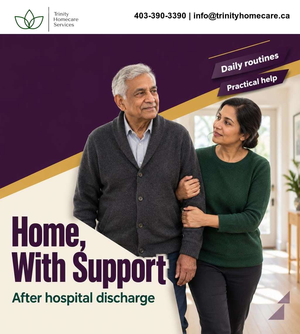 Home Care After Hospital Discharge in Edmonton: Planning a Safer Return Home